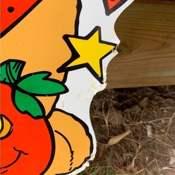 Vintage Halloween bear yard sign - Picture 5 of 5